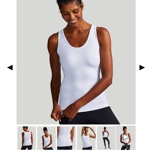 Women's White Tank Top